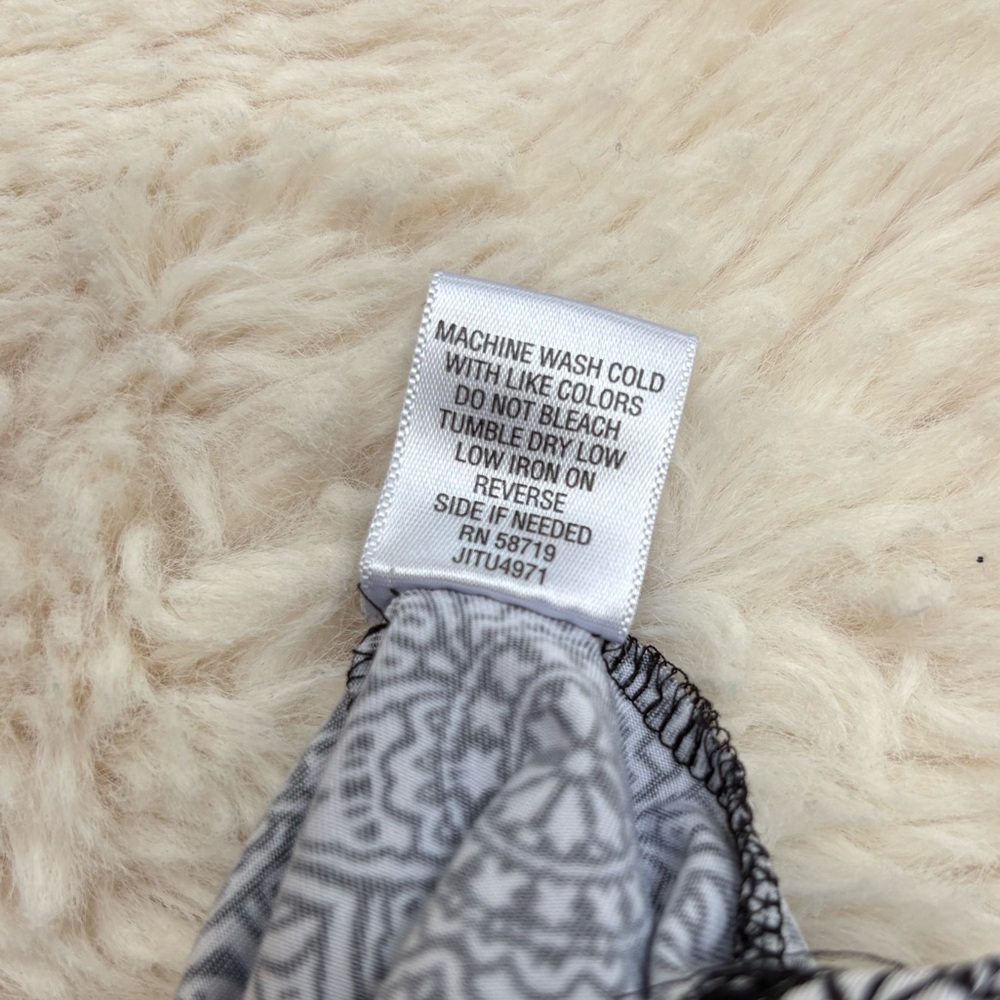 Studio Works Monochrome Paisley Blouse - Picture 7 of 7